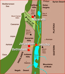 bethlehem journey jerusalem jericho